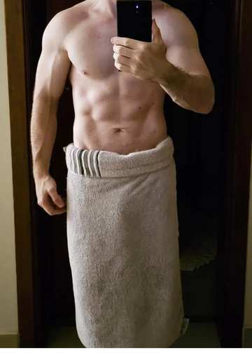 Eduardo depois de 12 semanas, foto sem mostrar o rosto